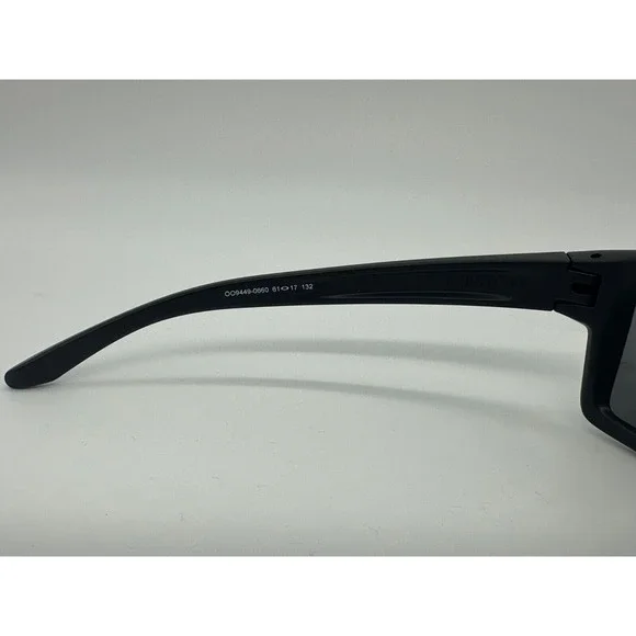 Oakley Sunglasses Matte Black Gibston OO9449-0660‎ 61-17-132 W/ Black Prizm Lens - Picture 11 of 12